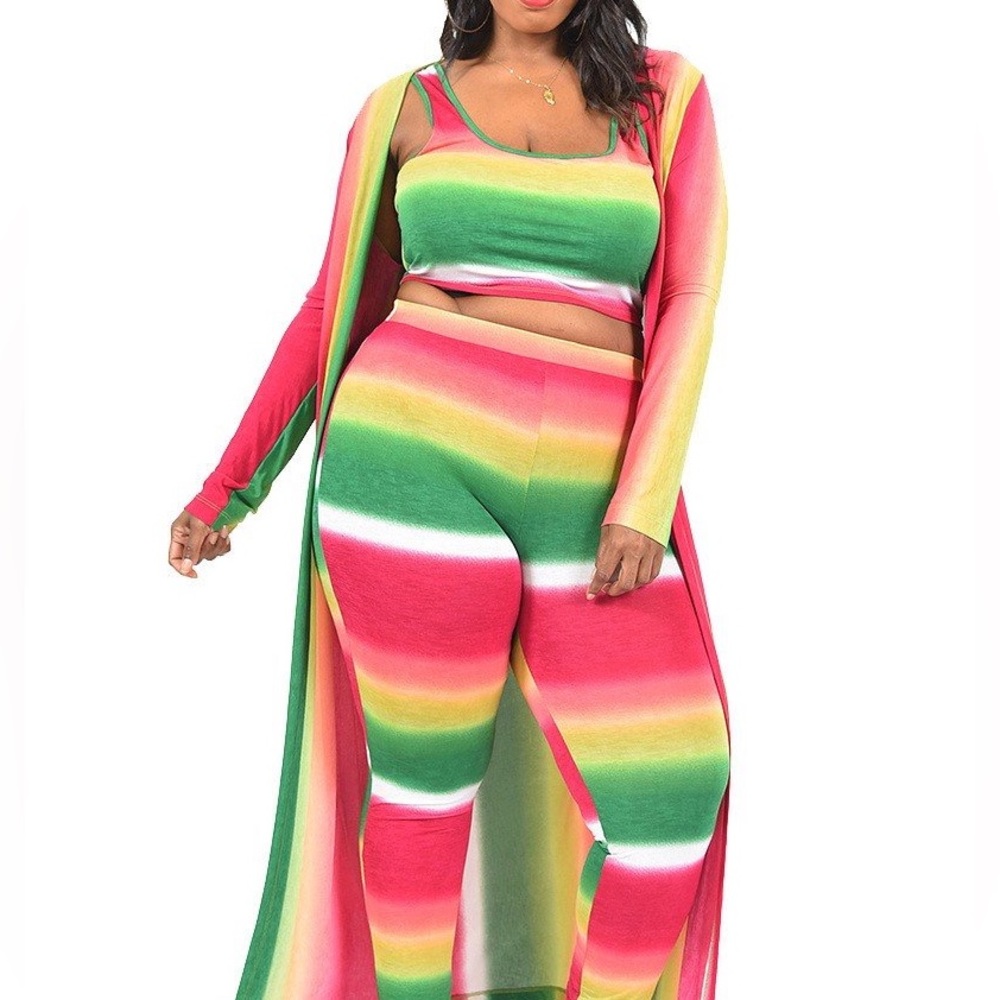 3 piece pant set